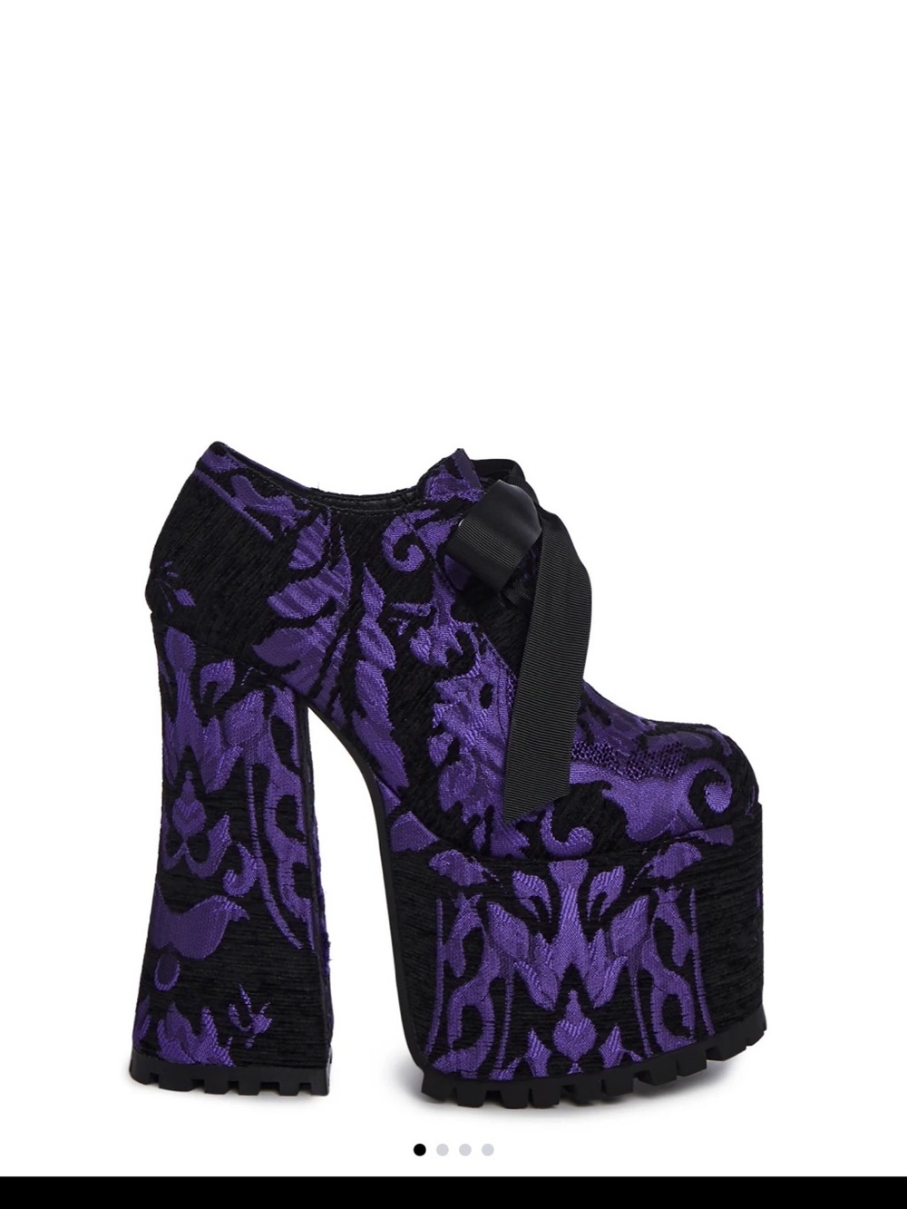 Dolls Kill Widow Sultry Sins Oxford Platforms